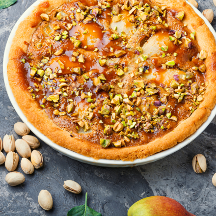 Glutenfri trte med pistaciendder