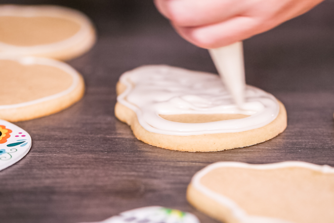 Vanilje smkager med vaniljeglasur