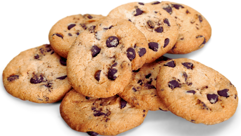 Veganske chokoladechip vaniljesmkager