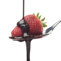 Fryset�rrede jordb�r i m�rk chokolade 