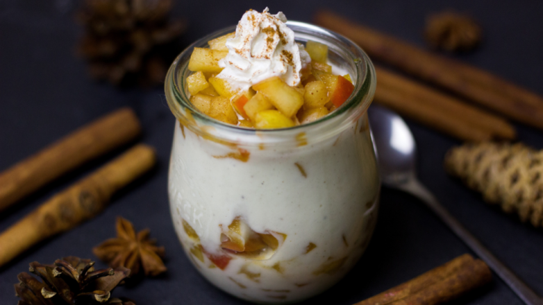 Bagte Kanelbler med vanilje